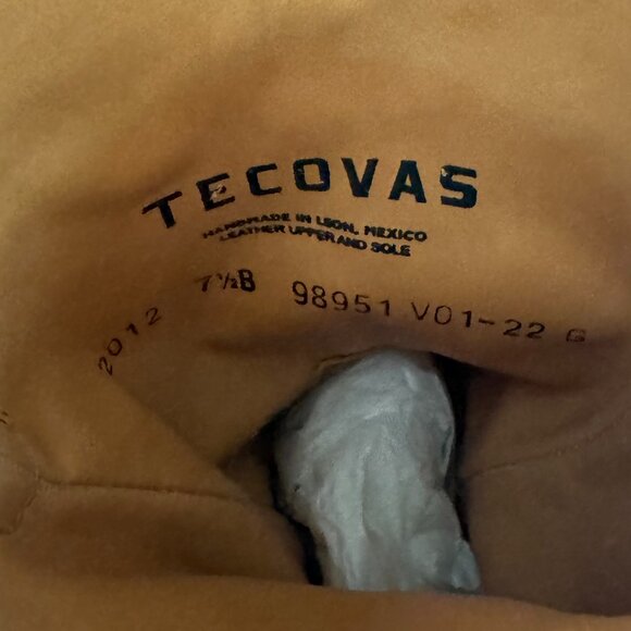 Tecovas Josie – Desert Rose Suede Cowgirl Boots – NWT - Picture 5 of 5